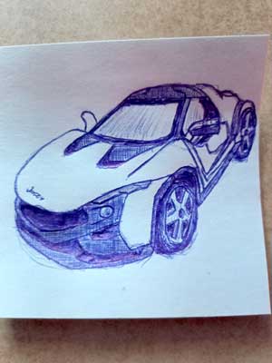 автомобиль рисунок