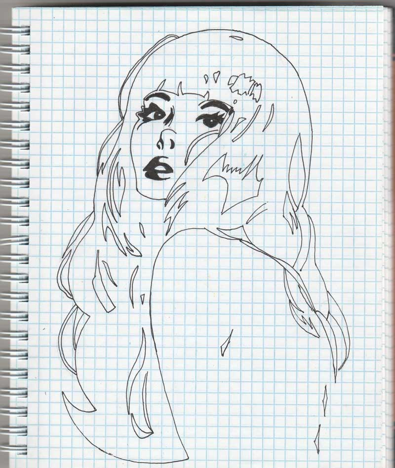 девушка рис04