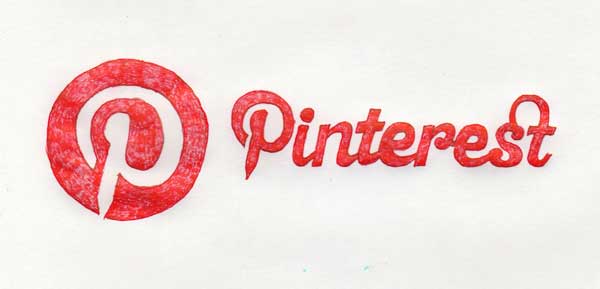нарисованная эмблема pinterest 5